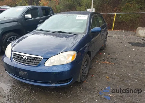 2006 Toyota Corolla Le z USA, uszkodzony, nr VIN JTDBR32E760064537
